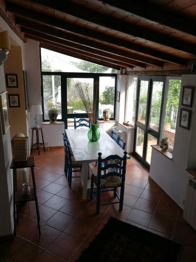 Casa Il Faro Villa Con Piscina Castelmola Buitenkant foto